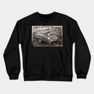 An Old Cadillac Crewneck Sweatshirt